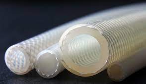 reinforced/braided silicone tubing