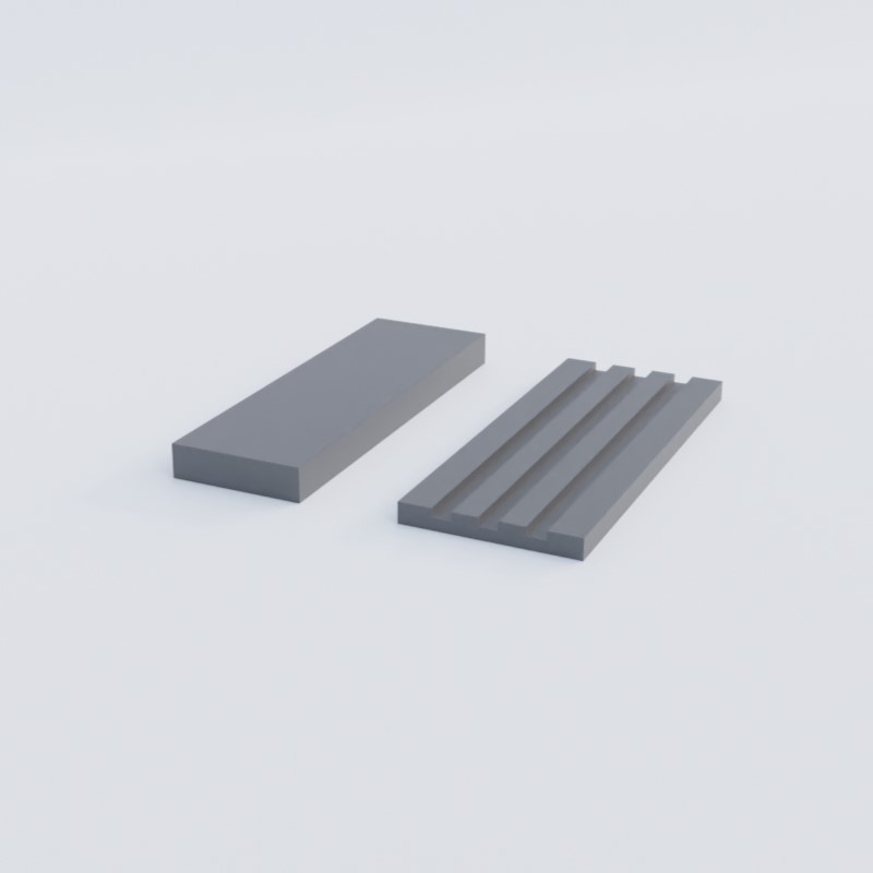 extruded rubber strips