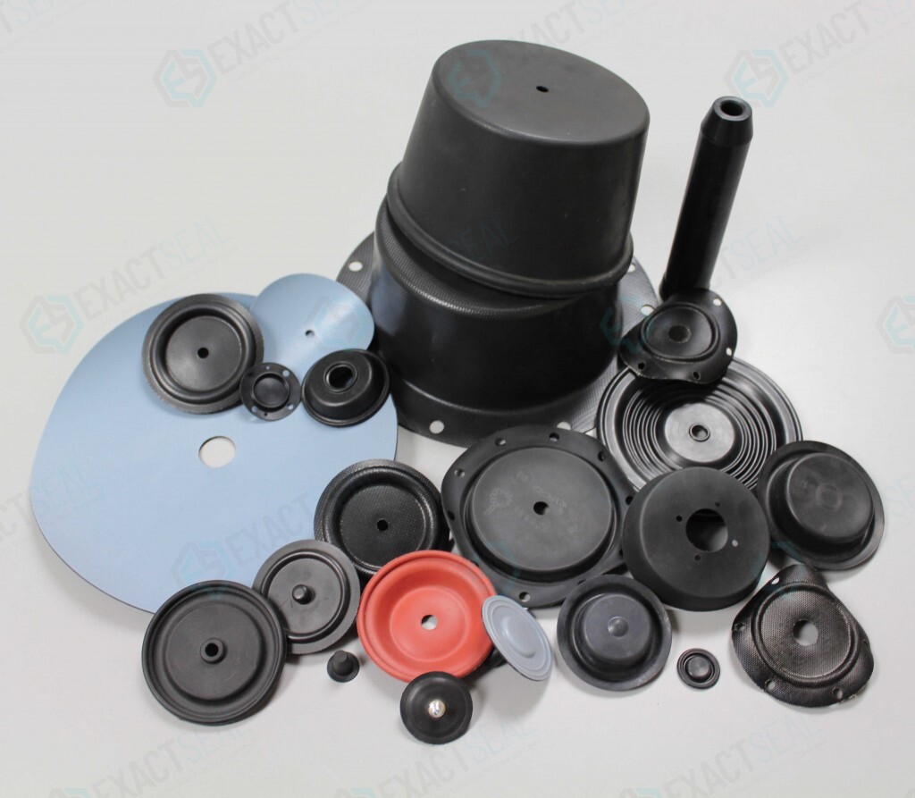 Fabric reinforced diaphragms for valve