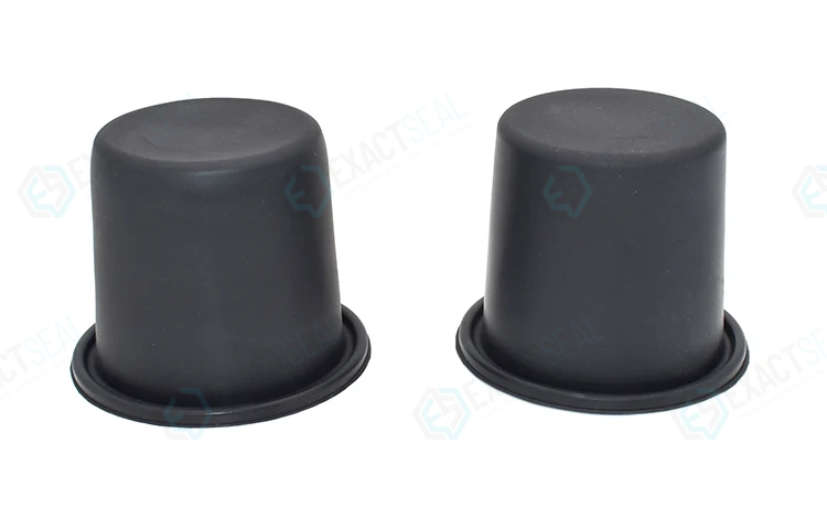Rolling Diaphragms Made of Silicone, Nitrile, Neoprene and Other Materials - Exactseal