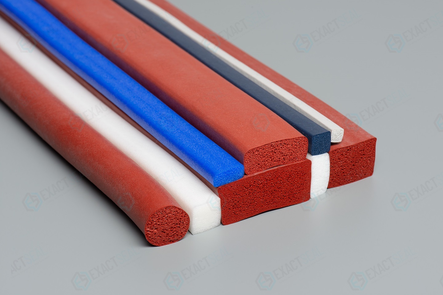 Silicone Closed Cell Sponge Gaskets