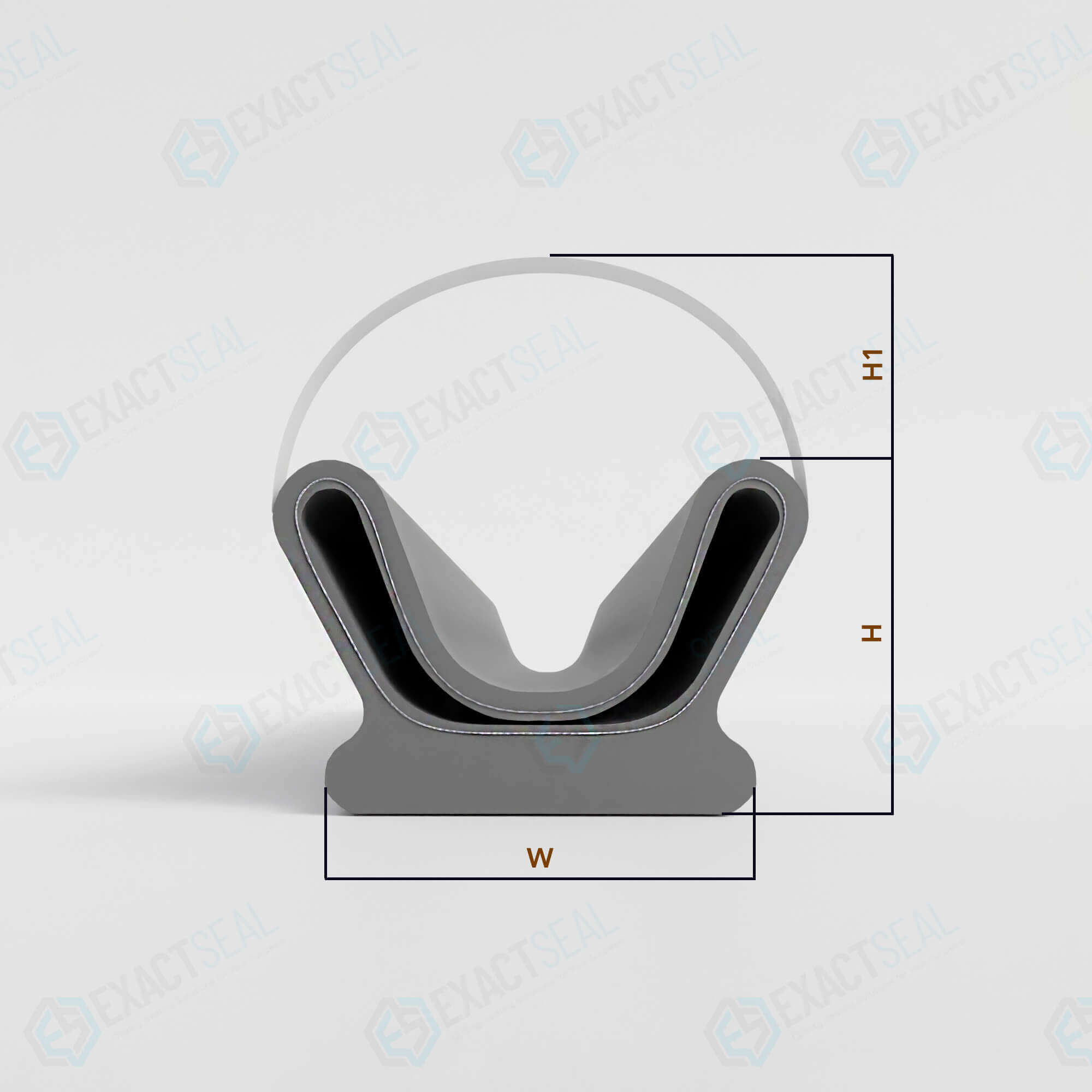 custom rubber fabric reinforced gaskets