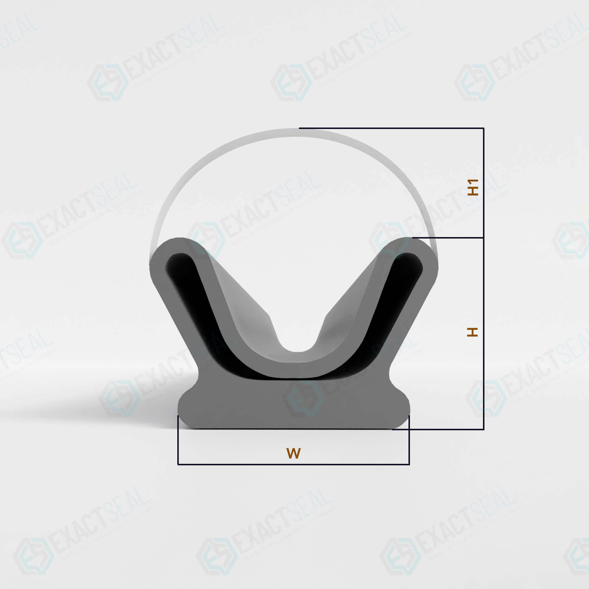 non fabric reinforced rubber seals